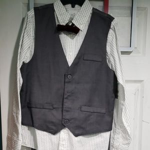 Special Editions 4PCS Boys Suit Gray size 14 NWT